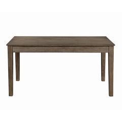 Armhurst Wire-Brushed Brown/Gray 5-Piece Dining Table Set - Ornate Home