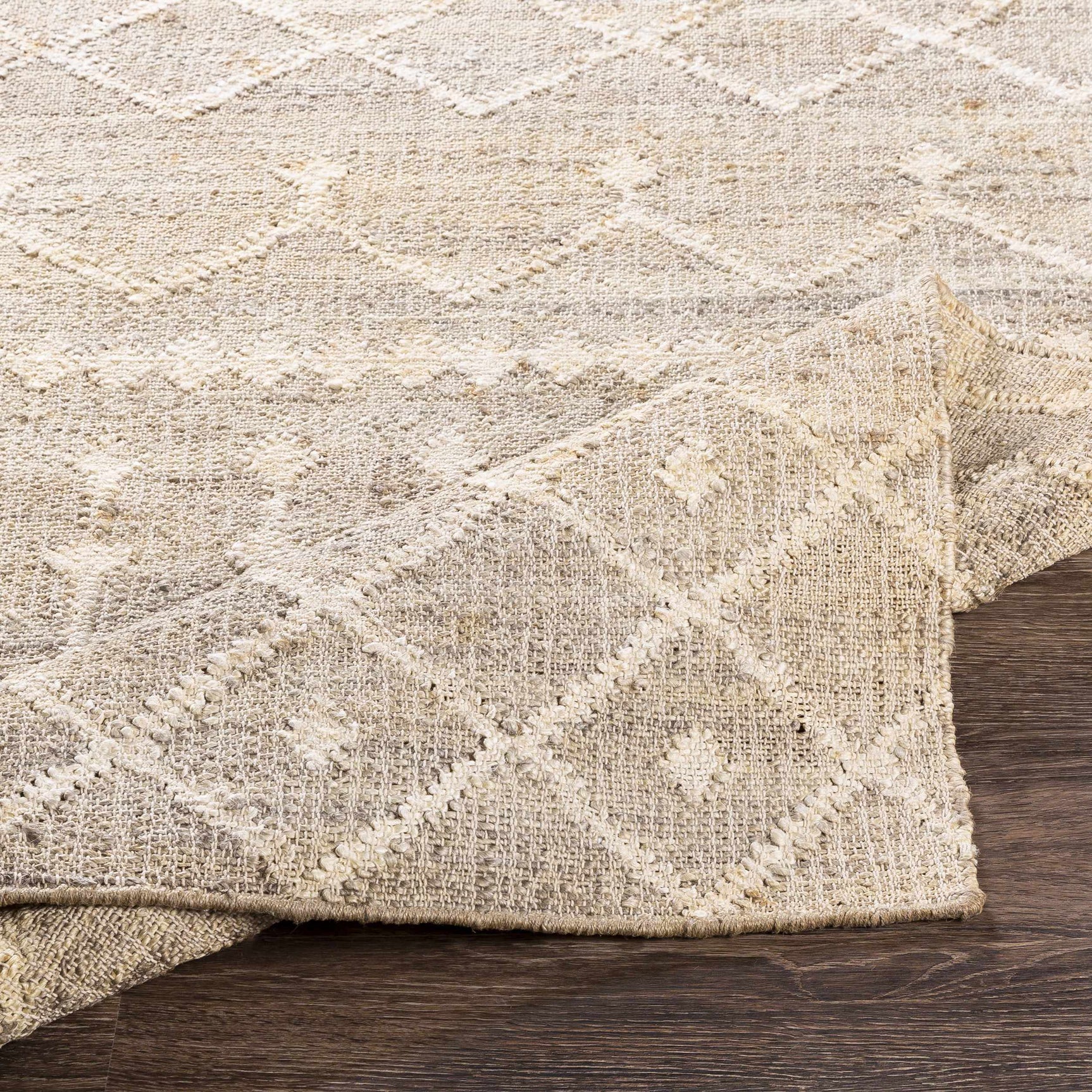 Armidale Hand Woven Beige Jute Rug - Clearance - Ornate Home