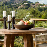 Armina Black Outdoor Bowl - Ornate Home