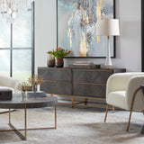 Armistead Dark Walnut Drawer Chest - Ornate Home