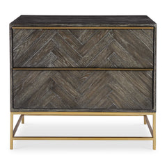 Armistead Dark Walnut Drawer Chest - Ornate Home