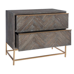 Armistead Dark Walnut Drawer Chest - Ornate Home