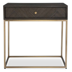 Armistead Walnut Side Table - Ornate Home