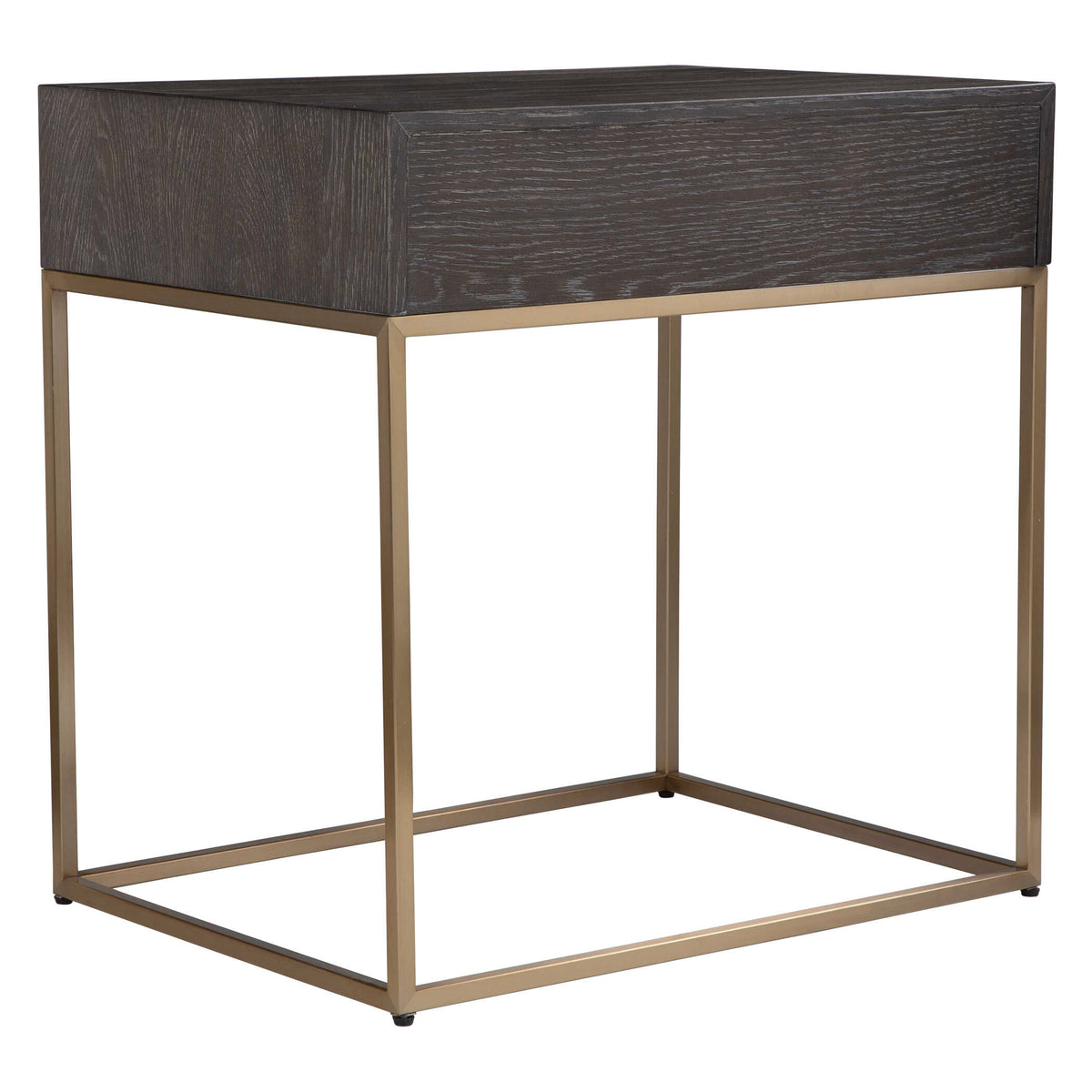 Armistead Walnut Side Table - Ornate Home