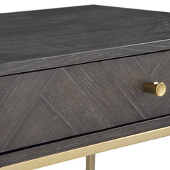 Armistead Walnut Side Table - Ornate Home