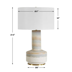 Armitage Multicolor Textured Table Lamp - Ornate Home