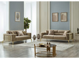 Armoni Beige 3-pieces (Sofa & Loveseat & Chair) Living Room Set