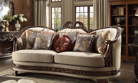 Armonia Mohagany 3pc Living Room Set  / HD-1623 - Ornate Home
