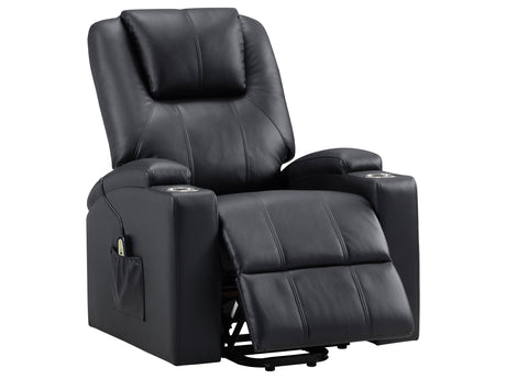 Armstrong Black Power Lift Recliner - Ornate Home