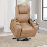 Armstrong Camel Power Lift Recliner - Ornate Home
