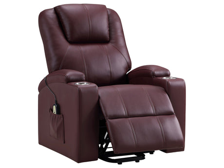 Armstrong Wine Power Lift Recliner - Ornate Home