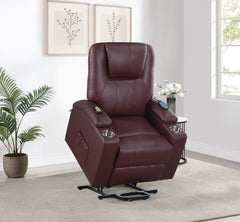 Armstrong Wine Power Lift Recliner - Ornate Home