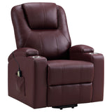 Armstrong Wine Power Lift Recliner - Ornate Home