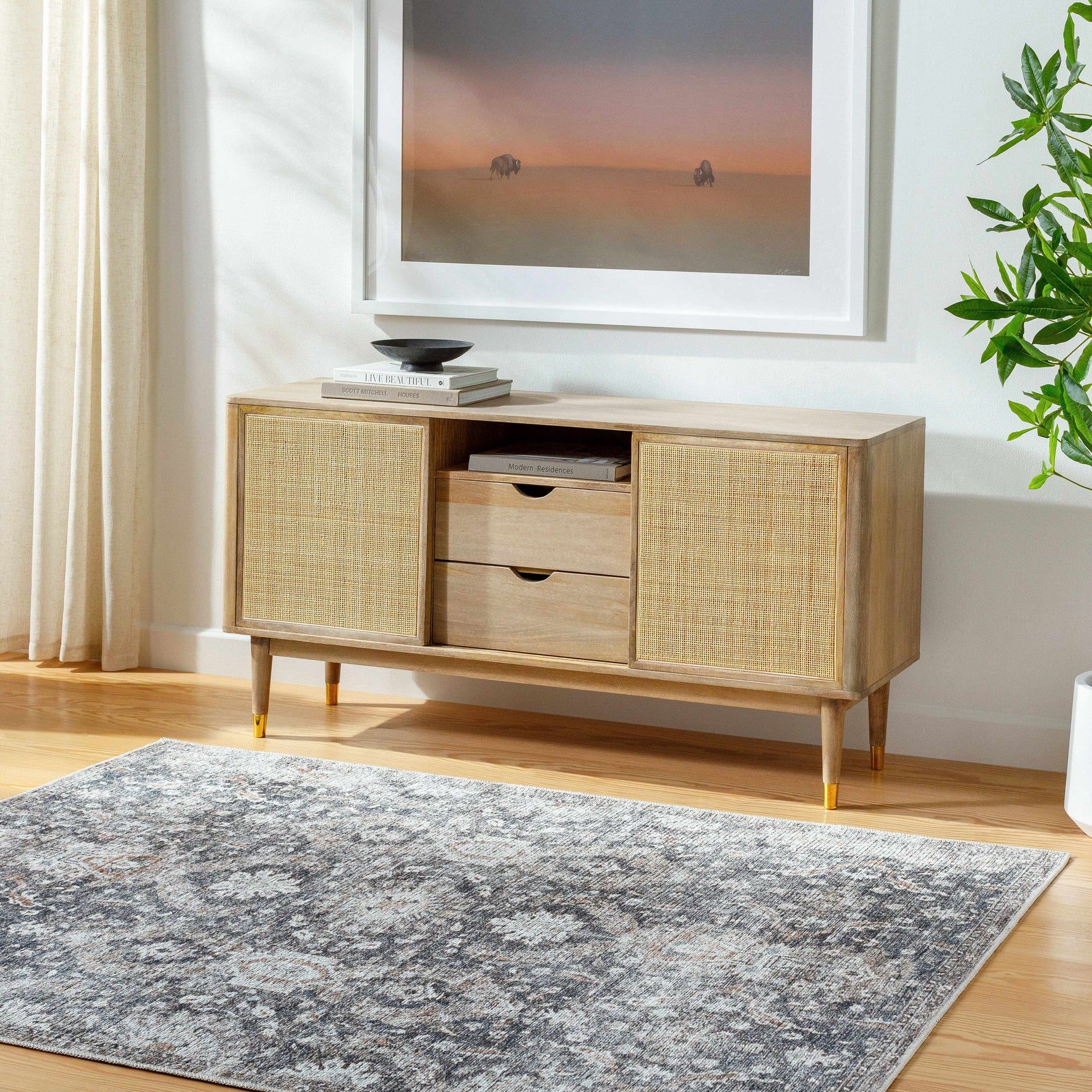 Arnaud Washable Area Rug - Ornate Home