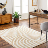 Arnel Beige Area Rug - Ornate Home