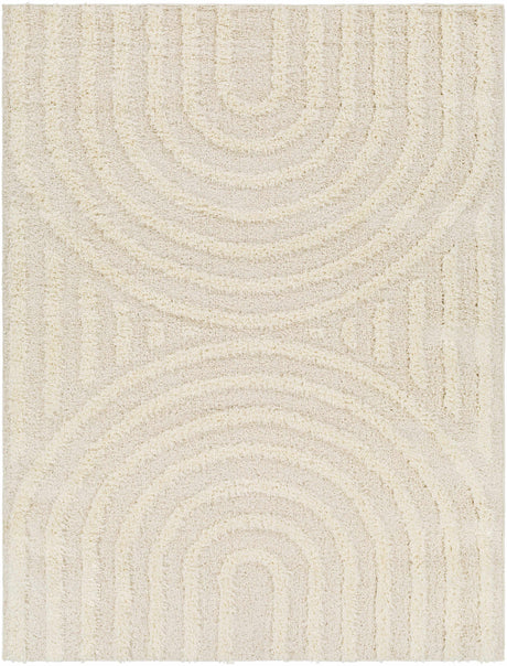 Arnel Cream Area Rug - Ornate Home