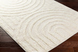 Arnel Cream Area Rug - Ornate Home