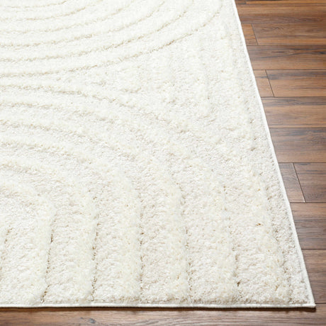 Arnel Cream Area Rug - Ornate Home