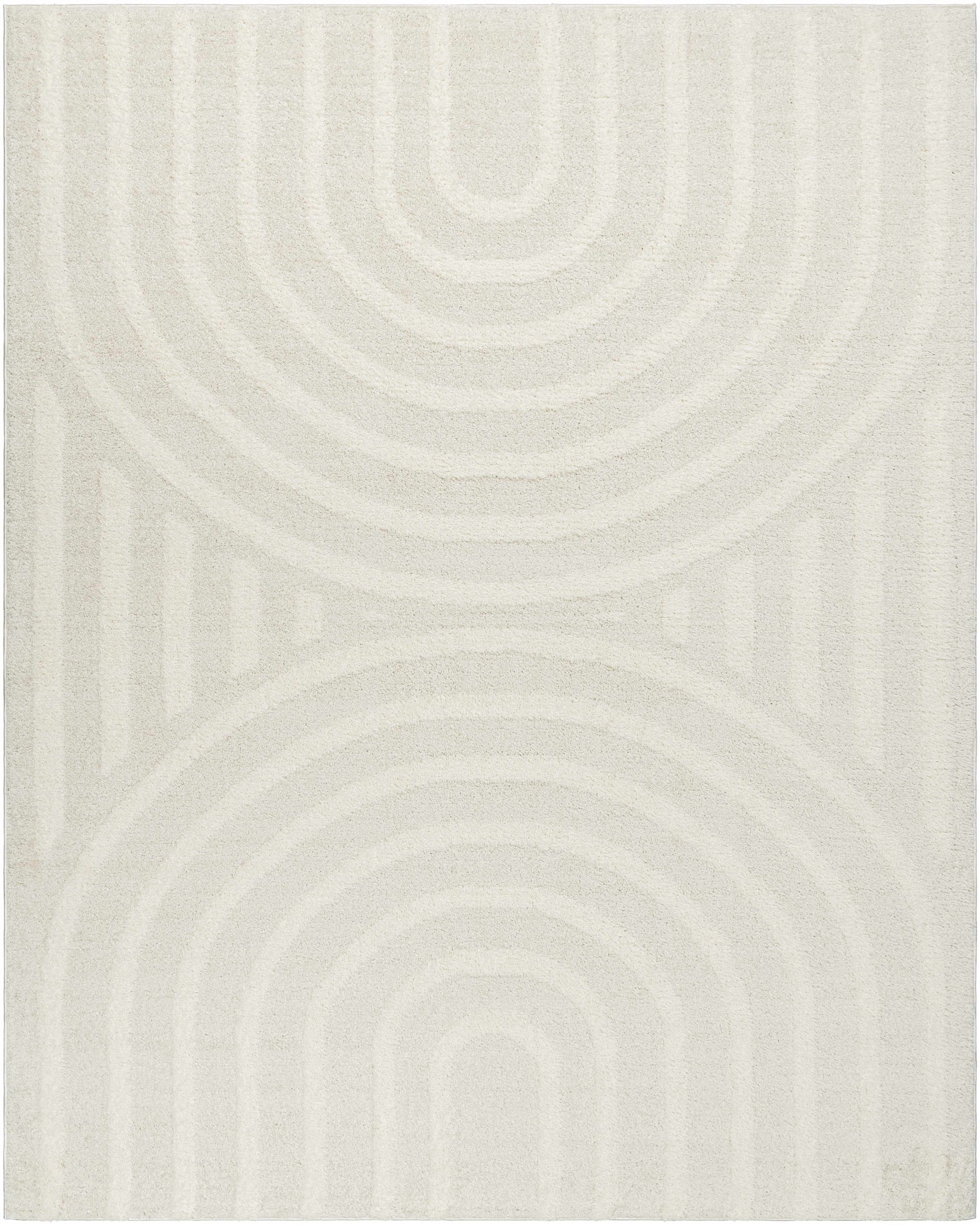 Arnel Cream Area Rug - Ornate Home