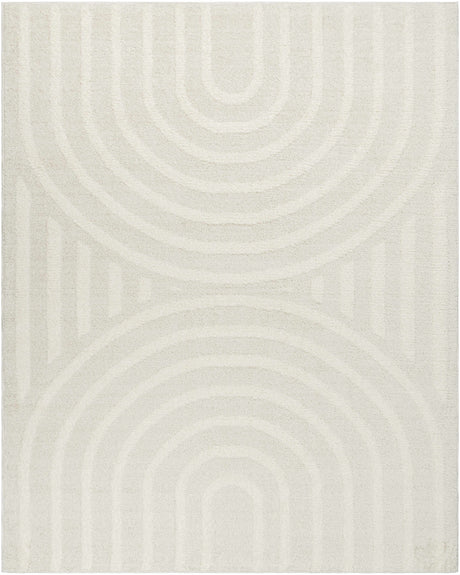 Arnel Cream Area Rug - Ornate Home