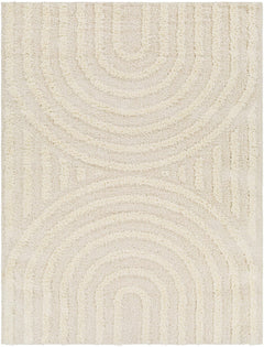 Arnel Cream Area Rug - Ornate Home