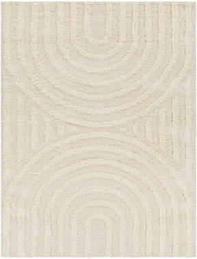 Arnel Cream Area Rug - Ornate Home
