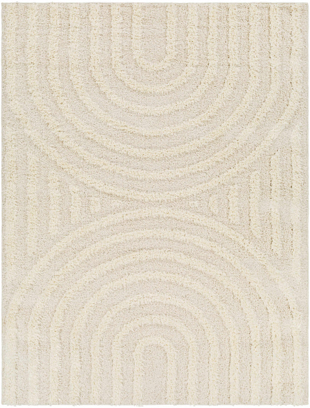 Arnel Cream Area Rug - Ornate Home