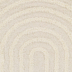 Arnel Cream Area Rug - Ornate Home