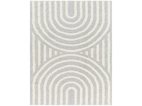 Arnel Gray & Beige Area Rug - Ornate Home