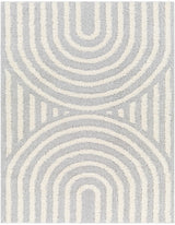 Arnel Gray & Beige Area Rug - Ornate Home