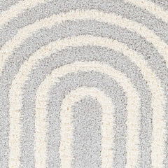 Arnel Gray & Beige Area Rug - Ornate Home