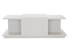 Arnette Linear White Cocktail Table - Ornate Home
