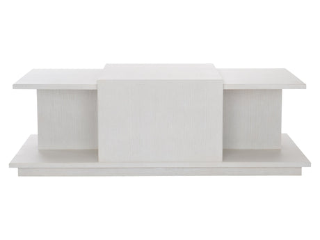 Arnette Linear White Cocktail Table - Ornate Home