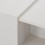 Arnette Linear White Cocktail Table - Ornate Home