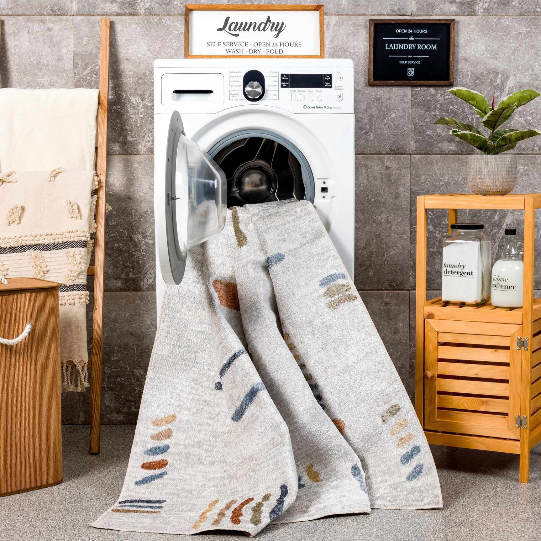 Arnon Modern Washable Rug - Ornate Home