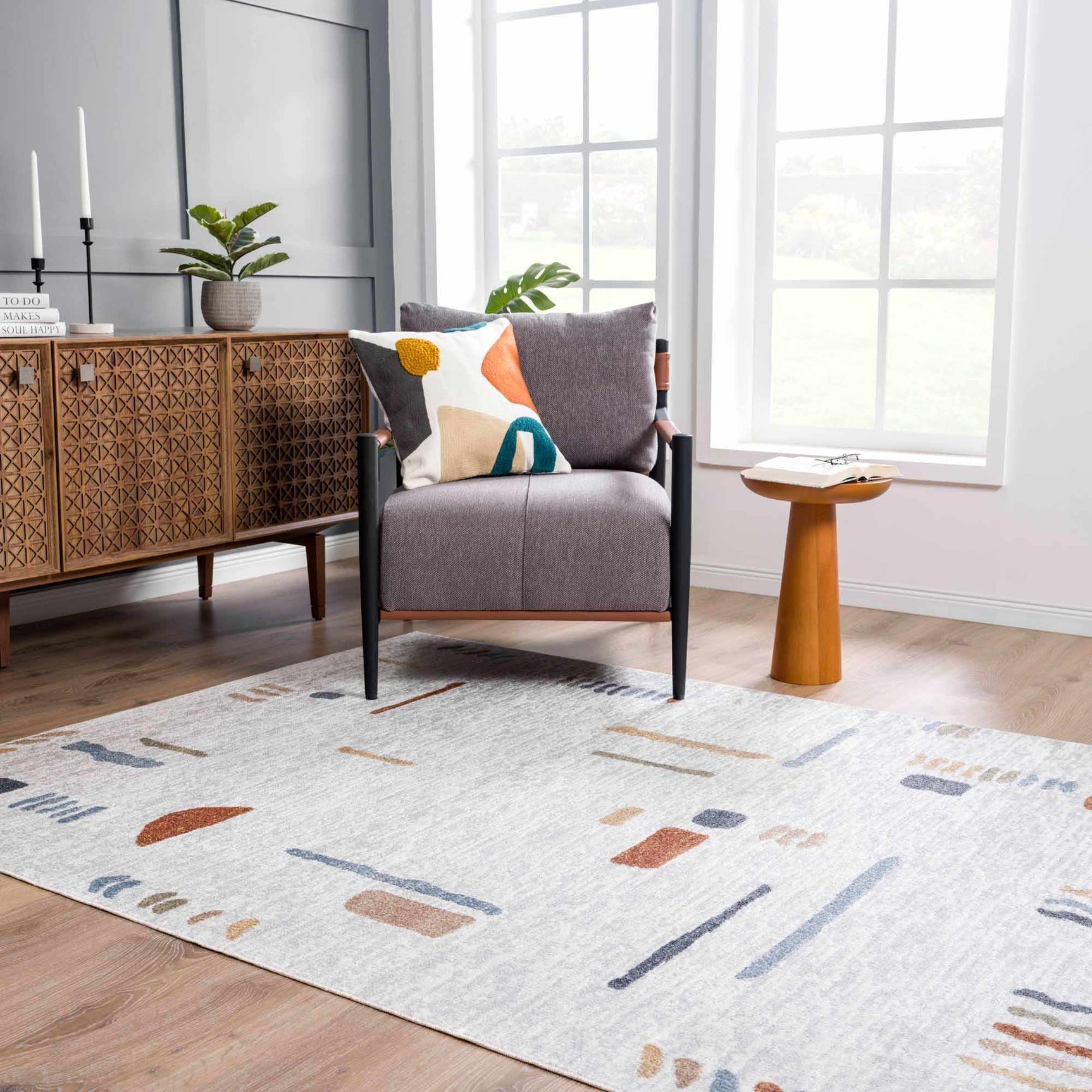 Arnon Modern Washable Rug - Ornate Home