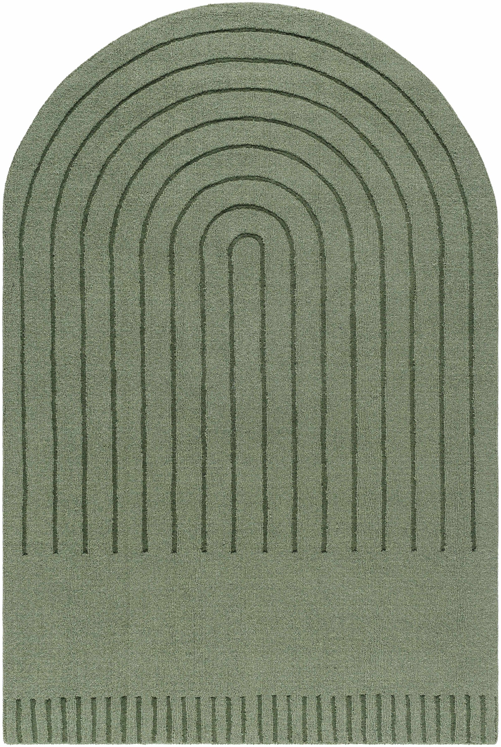 Arnona Green Area Rug - Ornate Home