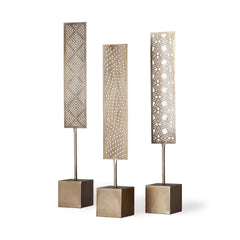 Arondale Gold Cutout Decorative Objects (Set of 3)