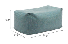 Aroz Green Ottoman - Ornate Home