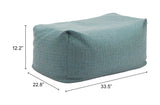 Aroz Green Outdoor Ottoman - Ornate Home
