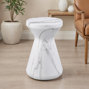 Arpino White Side Table - Ornate Home