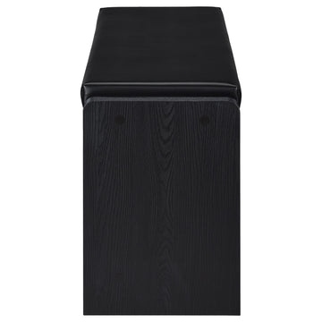 Arrington Black Storage Bench - Ornate Home