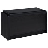 Arrington Black Storage Bench - Ornate Home