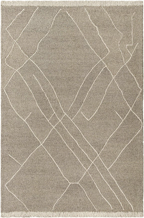 Arsenal Trout Valley Gray Wool Rug - Ornate Home