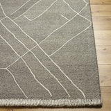 Arsenal Trout Valley Gray Wool Rug - Ornate Home