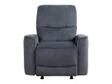 Artem Dark Gray Power Rocker Reclining Chair - Ornate Home