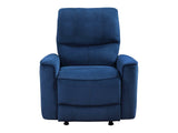 Artem Navy Power Rocker Reclining Chair - Ornate Home