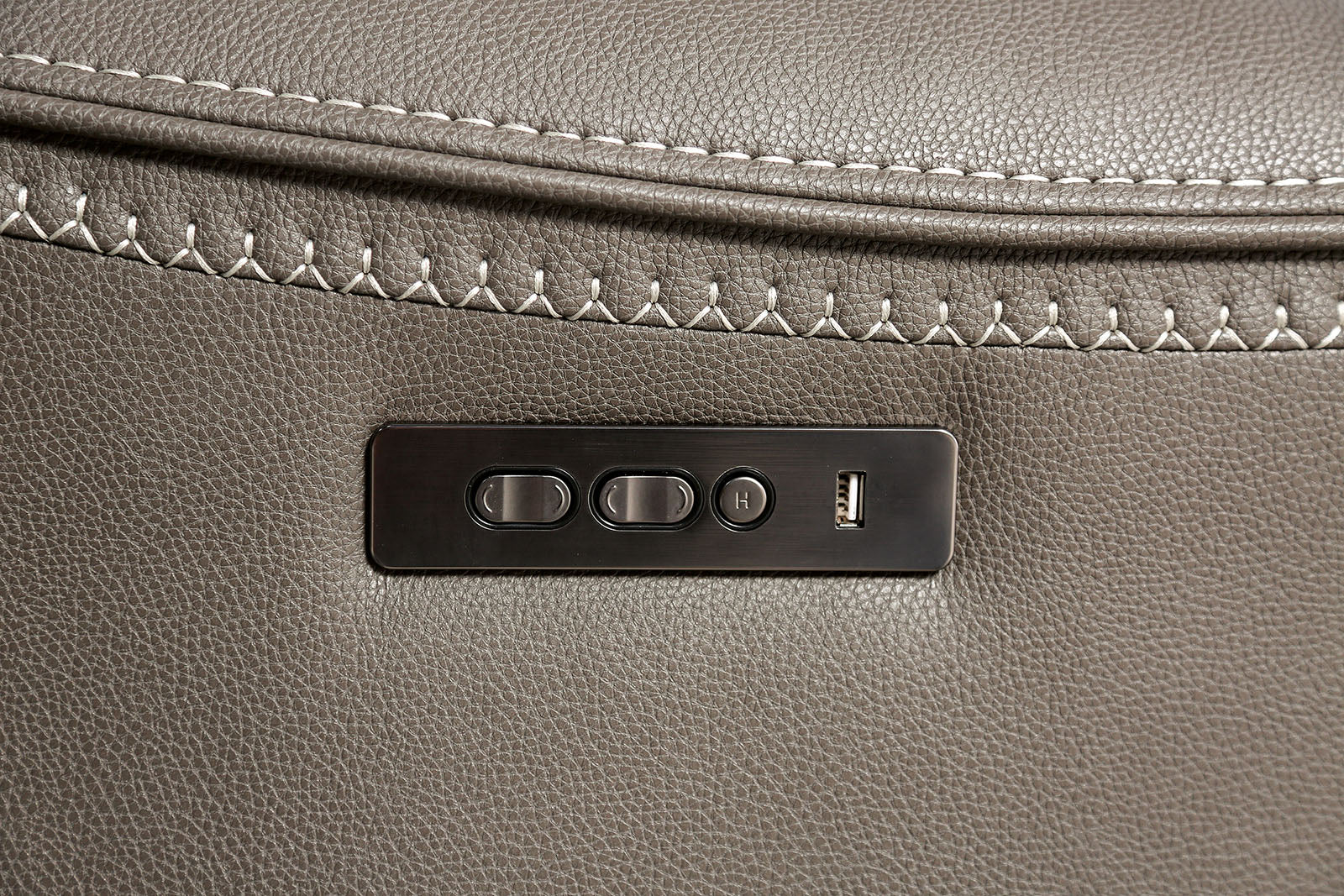 Artemia Gray Power Reclining Sofa & Loveseat - Ornate Home