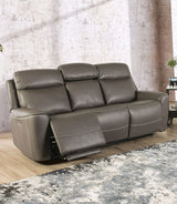 Artemia Gray Power Reclining Sofa & Loveseat - Ornate Home