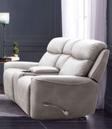 Artemia Light Taupe Power Reclining Sofa & Loveseat - Ornate Home